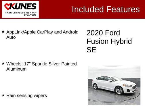 2020 Ford Fusion Hybrid SE