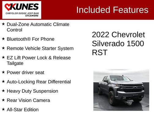 Satin Steel Metallic 2022 Chevrolet Silverado 1500 Limited RST