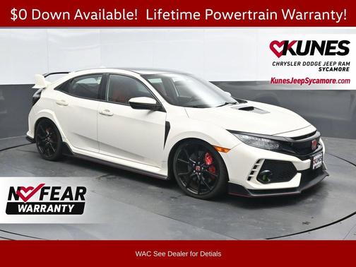 White 2018 Honda Civic Type R Touring