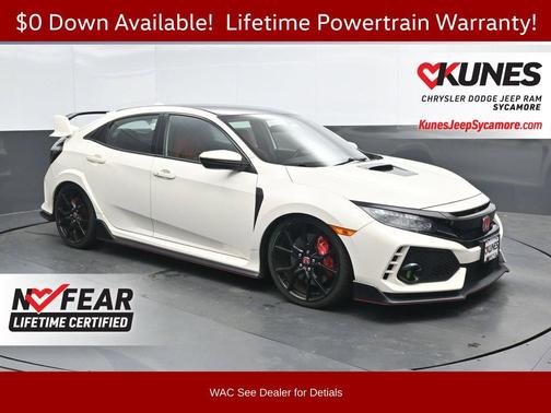 White 2018 Honda Civic Type R Touring