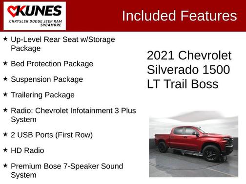 2021 Chevrolet Silverado 1500 LT Trail Boss