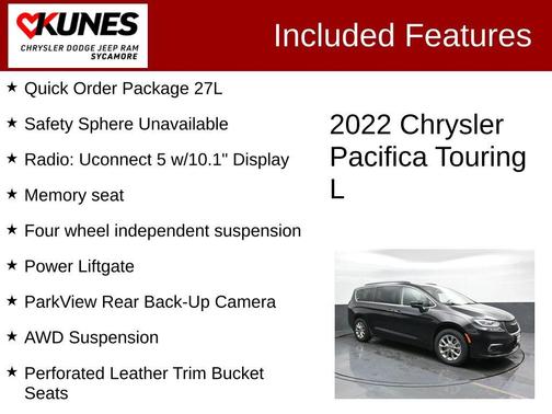2022 Chrysler Pacifica Touring-L