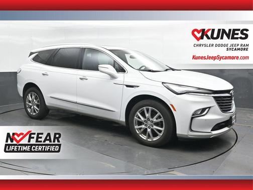 Summit White 2023 Buick Enclave Essence