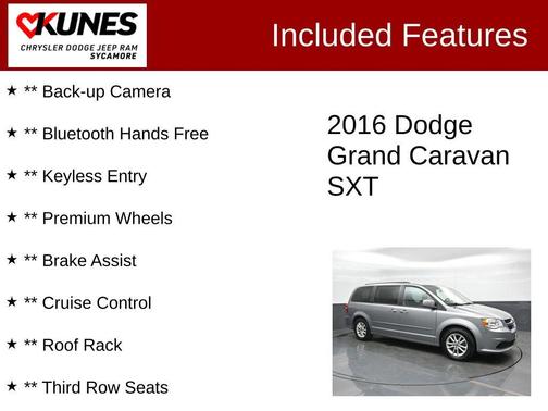 2016 Dodge Grand Caravan SXT