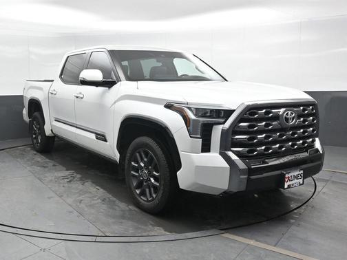 Pearl White 2024 Toyota Tundra Platinum