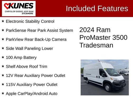 2024 RAM ProMaster 3500 Base