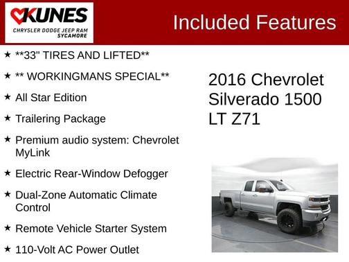 2016 Chevrolet Silverado 1500 LT