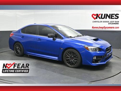 Blue 2017 Subaru WRX STI Base