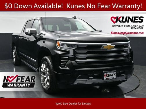 Black 2025 Chevrolet Silverado 1500 High Country