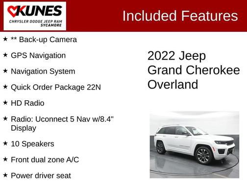 2022 Jeep Grand Cherokee Overland