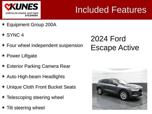 2024 Ford Escape Active