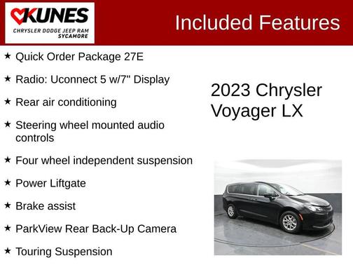 2023 Chrysler Voyager LX