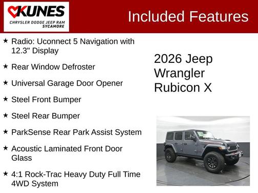 Anvil Clearcoat 2026 Jeep Wrangler Rubicon