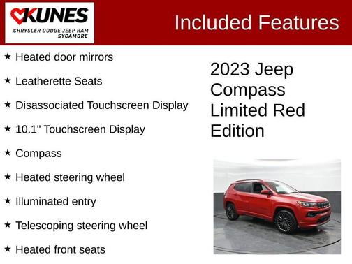 2023 Jeep Compass (RED) Edition