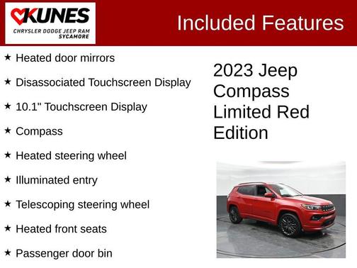 2023 Jeep Compass (RED) Edition