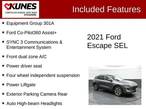 2021 Ford Escape SEL