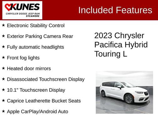 2023 Chrysler Pacifica Hybrid Touring L