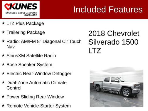 2018 Chevrolet Silverado 1500 LTZ