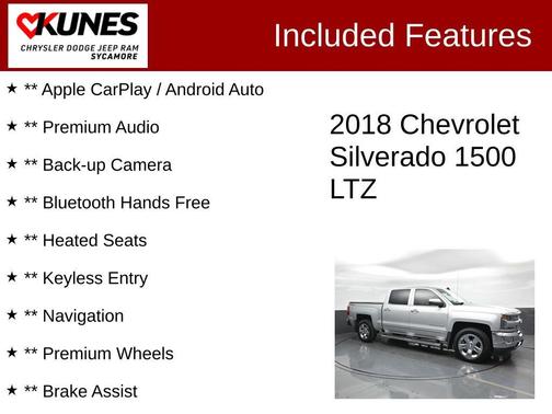 2018 Chevrolet Silverado 1500 LTZ