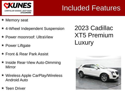 2023 Cadillac XT5 Premium Luxury