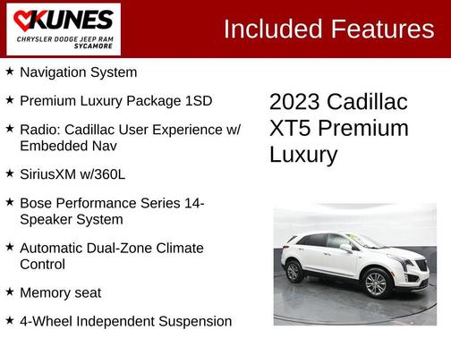 2023 Cadillac XT5 Premium Luxury