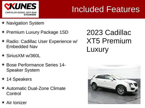 2023 Cadillac XT5 Premium Luxury