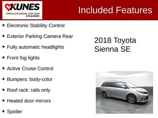 2018 Toyota Sienna SE