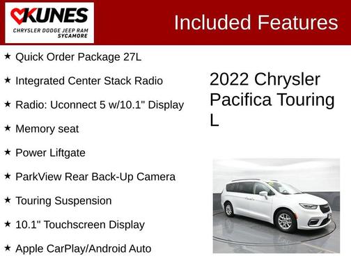 2022 Chrysler Pacifica Touring-L