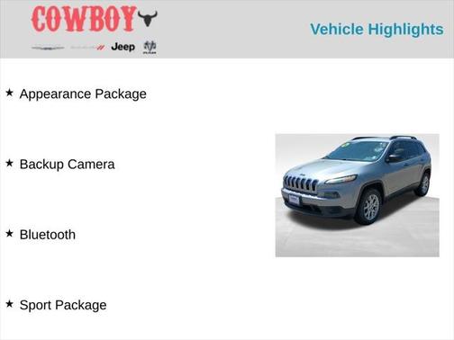 2016 Jeep Cherokee Sport