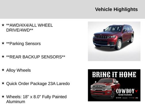 2023 Jeep Grand Cherokee L Laredo