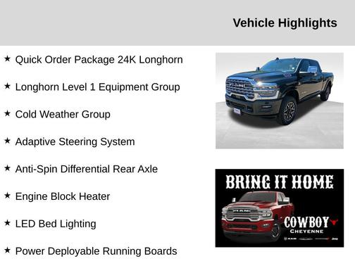 2025 RAM 2500 Longhorn