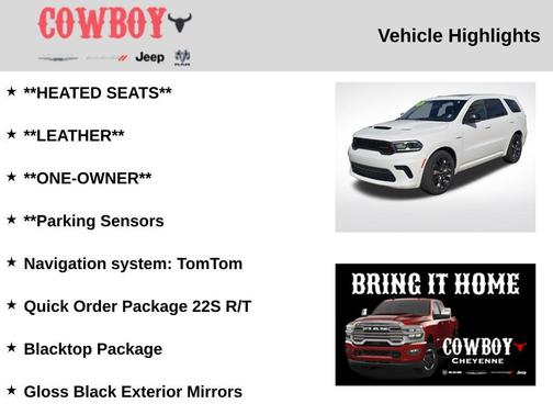 2022 Dodge Durango R/T AWD