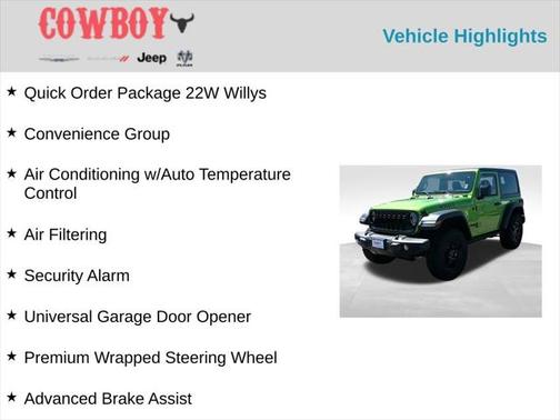 2025 Jeep Wrangler Willys