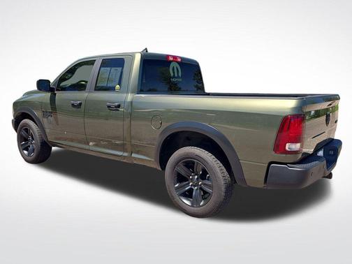 Olive Green Pearlcoat 2021 RAM 1500 Classic Warlock Quad Cab 4x4 6'4' Box
