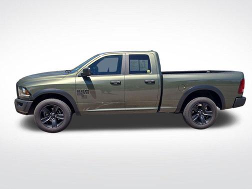 Olive Green Pearlcoat 2021 RAM 1500 Classic Warlock Quad Cab 4x4 6'4' Box