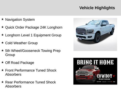 2025 RAM 2500 Longhorn