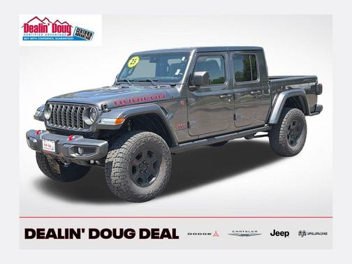 Granite Crystal Metallic Clearcoat 2025 Jeep Gladiator Rubicon