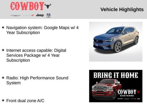 2025 Volvo XC40 B5 Core Bright Theme