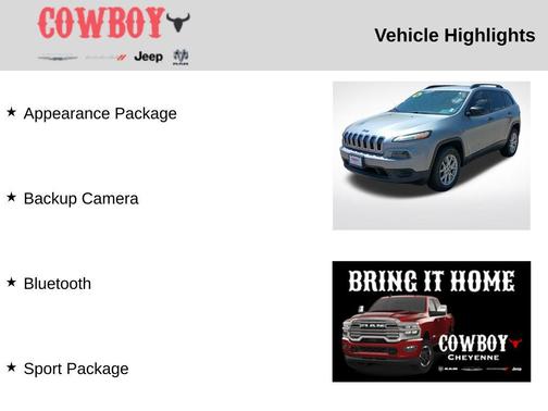 2016 Jeep Cherokee Sport