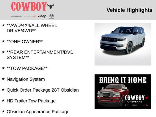 2024 Jeep Grand Wagoneer Series III Obsidian 4x4