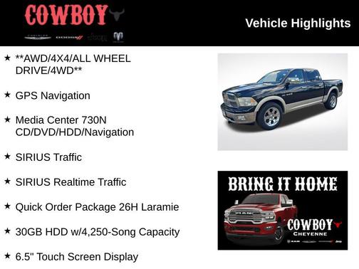 Brilliant Black Crystal Pearlcoat 2010 Dodge Ram 1500 Laramie
