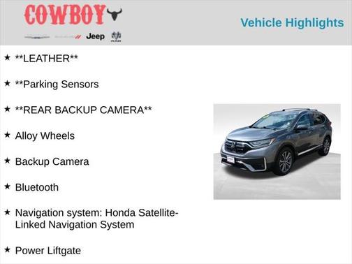 2021 Honda CR-V AWD Touring