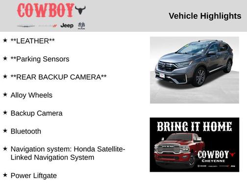 2021 Honda CR-V AWD Touring