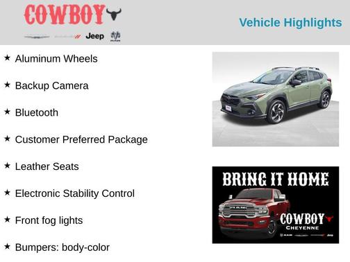 2024 Subaru Crosstrek Limited