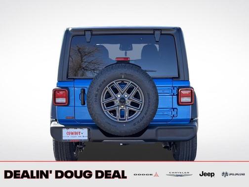 Hydro Blue Pearl Coat 2026 Jeep Wrangler Sport S