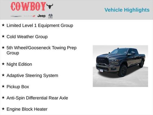 2025 RAM 2500 Limited Crew Cab 4x4 6'4' Box