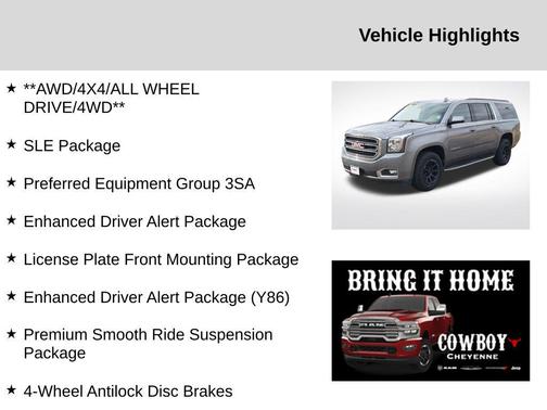 2020 GMC Yukon XL SLE