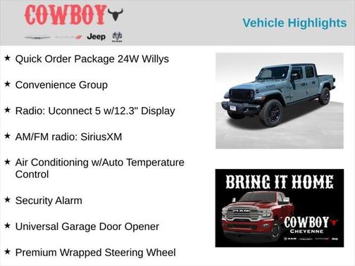 2025 Jeep Gladiator Willys