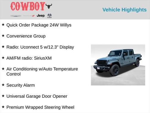 2025 Jeep Gladiator Willys