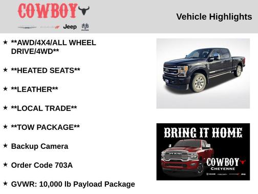 2020 Ford F-250 Platinum